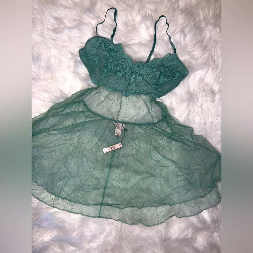 Victoria’s Secret sheer lace chemise
